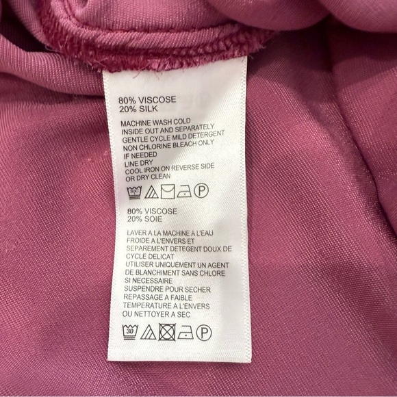 Tommy Bahama Velvet Sands Long-Sleeve Silk Blend Velvet Blouse - Picture 14 of 14